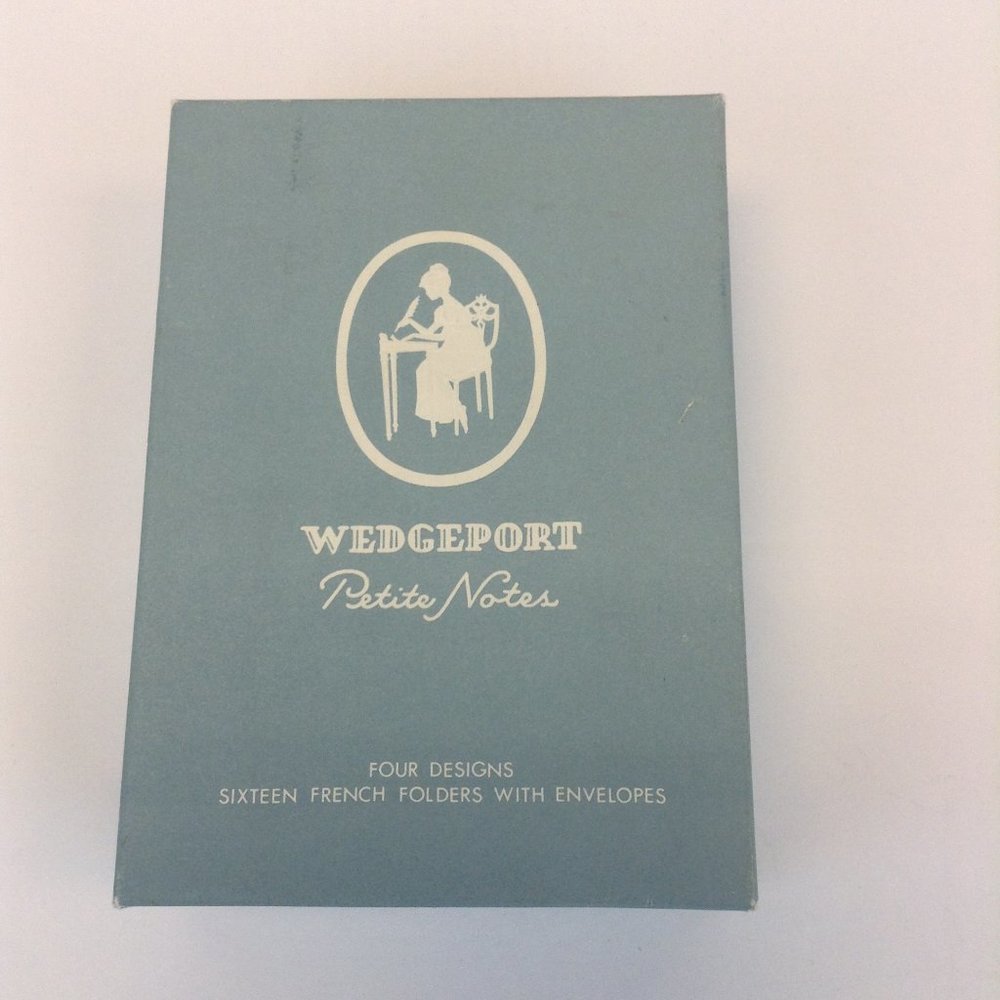 Vintage Coutts Hallmark Victorian Wedgeport Petite Notes Blank Cards